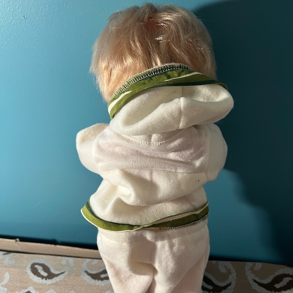 Miniland Anatomically correct Doll Caucasian Boy With Blond Hair and Blue Eyes - Picture 2 of 4